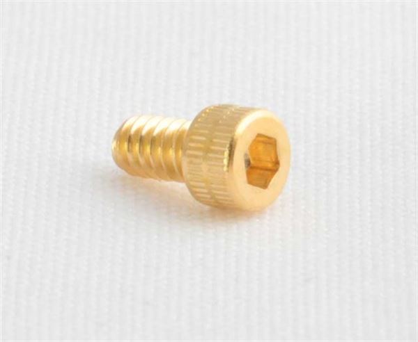 Socket Head Cap Screw 6-32x.250, Gold Plated