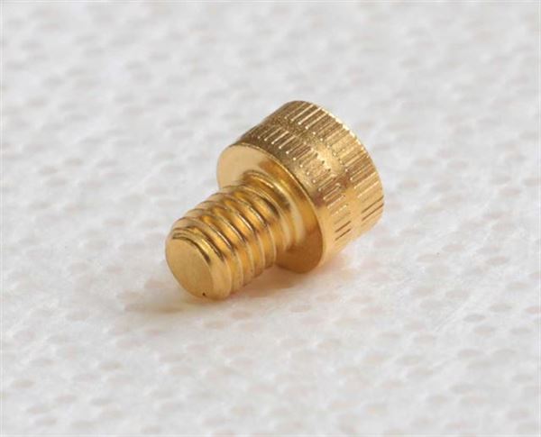 Socket Head Cap Screw 10-32x0.250, Gold Plated