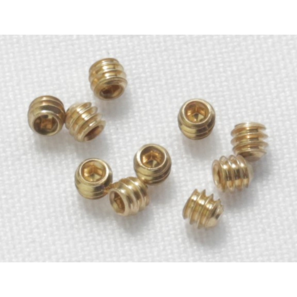 Set Screw 6-32 x 1/8", Gold Plated