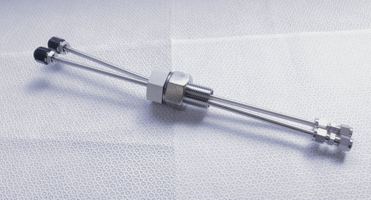 Dual Water Feedthrough 1/4", VCR to Swagelok