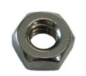 Hex Nut 1/4"-20, Stainless Steel (Pkg10)