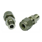 Fluid Fitting Connector, 1/4" Tube to 1/8" Male NPT