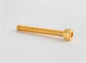 Socket Head Cap Screw 4-40x 13/16", Gold Plated