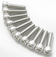 Socket Head Cap Screw, 1/4-20 x 7/8, Stainless Steel (Pkg10)