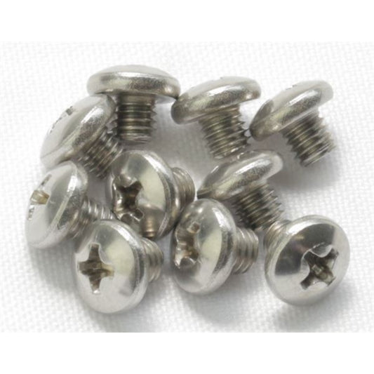 Pan Head Screw, 10-32 x 3/16, Stainless Steel