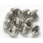 Pan Head Screw, 10-32 x 3/16, Stainless Steel