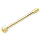 Captive Panel Screw 1/4-20x2.25, Gold Plated