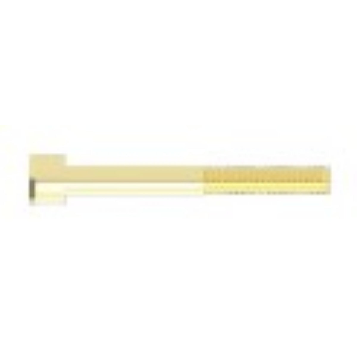 SHCS 1/4"-20 x 2.15", Gold Plated