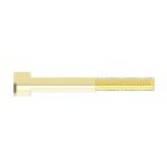 SHCS 1/4"-20 x 2.15", Gold Plated