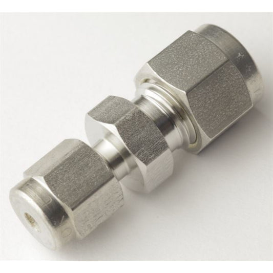 Fluid Fitting Reducing Union, 1/4" to 1/8"