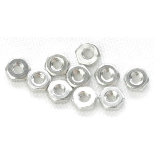 Hex Nut 2-56, Stainless Steel (Pkg10)